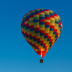 Balloon flying up