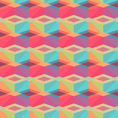 Obraz premium Seamless abstract triangle pattern