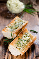 Baguette (with Herb Butter and Garlic)