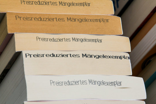 M&auml;ngelexemplar