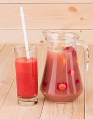 strawberry smoothie