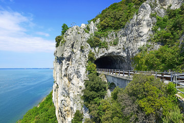 Adriatic Sea and Coast near Trieste. Italy