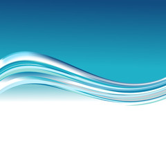 Hintergrund blaue leicht verwischte Wellen