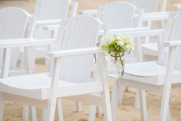 Chair setting for Wedding