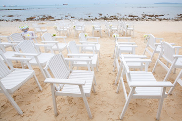 Chair setting for Wedding