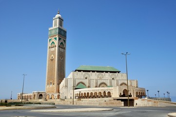 Fototapeta premium Casablanca King Hassan II Mosque