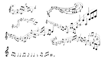 musical notes