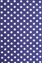 White spotted textile