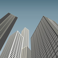 Obraz premium Cityscape background