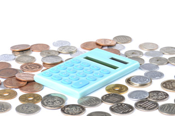 電卓とお金