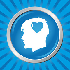HEART HEAD ICON