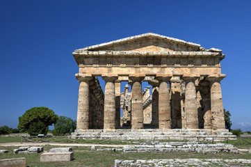 Temple of Poseidon in Paestum