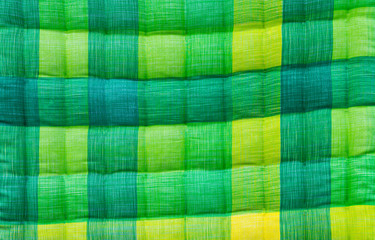 Background Close up of beautiful blue-green corrugated sheets.