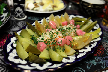 Pickles appetizer