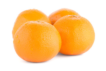 Ripe tangerine or mandarin