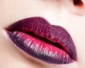 Obraz premium Female lips