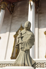 stone carving for one of chinese Eight Immortals