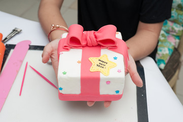 Fondant cake