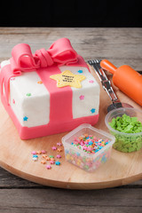 Fondant cake