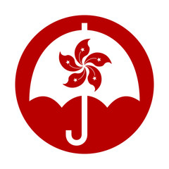 Hong Kong umbrella icon