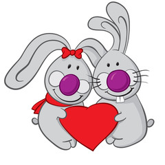 Valentine bunnies