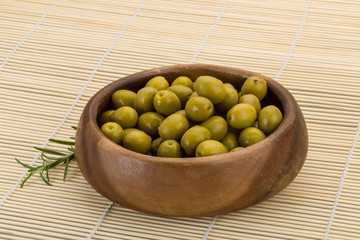 Green olives