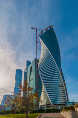 Fototapeta premium Skyscrapers Moscow-city