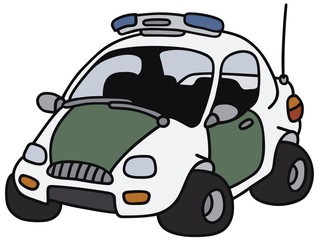 Funny police car  - not a real model