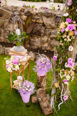 Wedding decoration rustic marriage ceremony decor wedding day