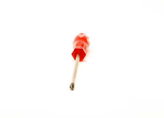 Screwdriver isolated on white background.