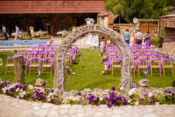 Wedding decoration rustic marriage ceremony decor wedding day