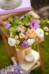 Wedding decoration rustic style marriage day decor flowers