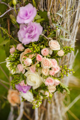 Wedding decoration rustic style marriage day decor flowers