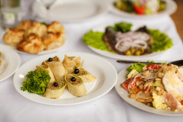 wedding table party catering