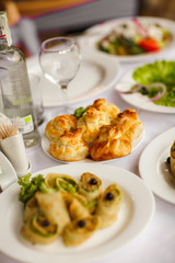 wedding table party catering