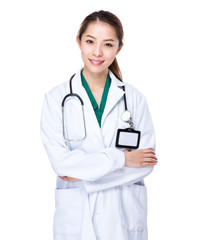 Fototapeta premium Doctor woman