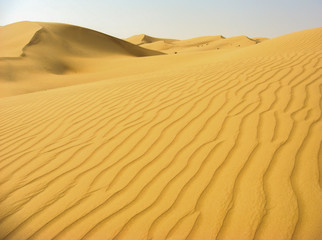 Fototapeta na wymiar Sand Dunes Oman