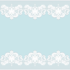 Lace border