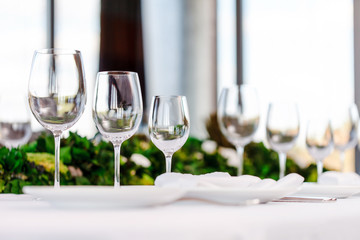 wine glasses
