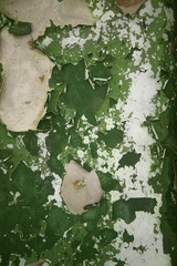 Peeling paint background