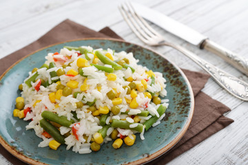Vegetable risotto