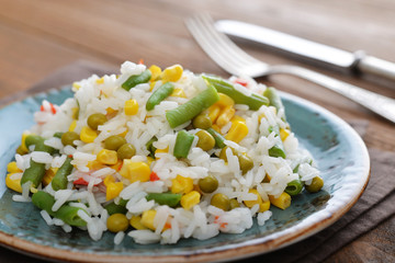 Vegetable risotto