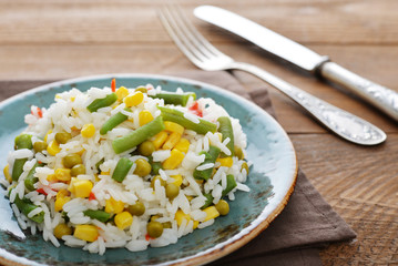 Vegetable risotto