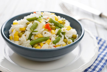 Vegetable risotto