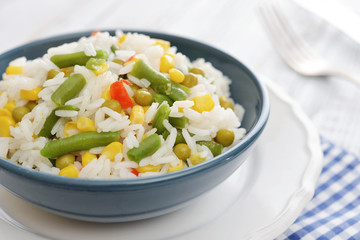 Vegetable risotto