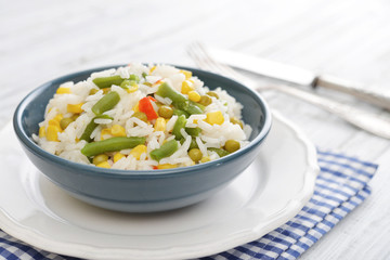 Vegetable risotto
