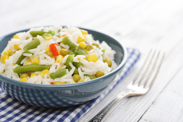 Vegetable risotto