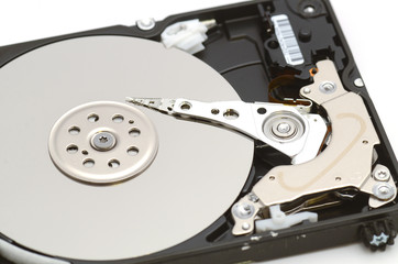 Disassembled HDD