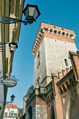 St Florian's gate in Krakow