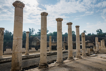 Palladius street in Bet She'an